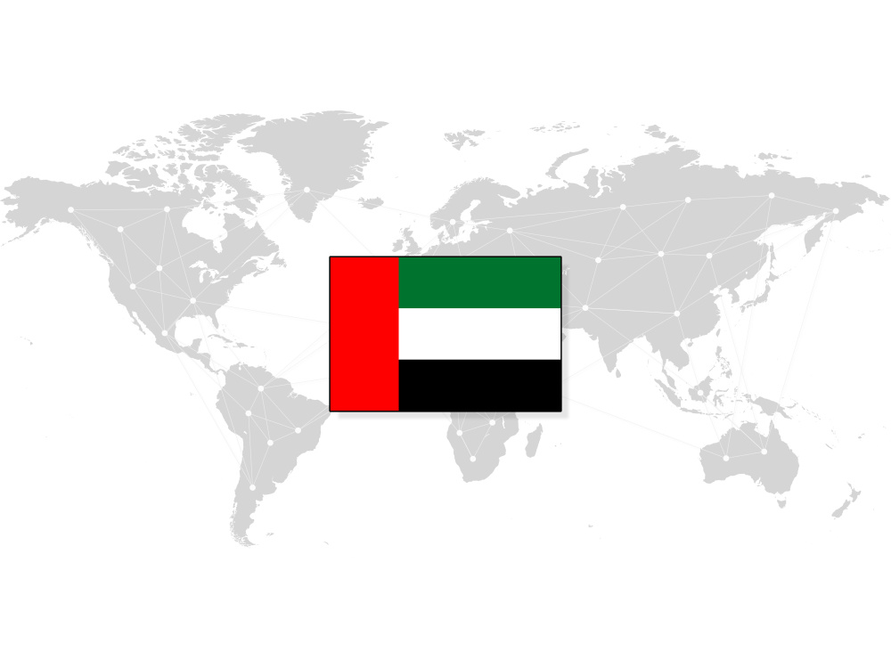 Illustration of world map