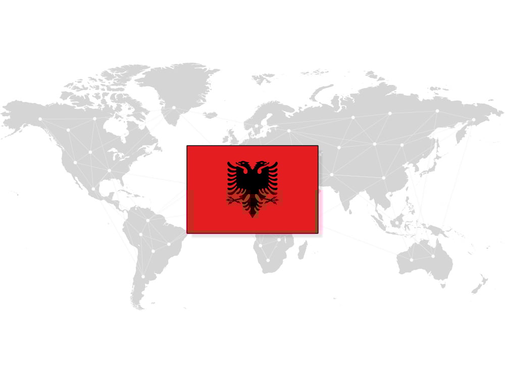 Illustration of world map