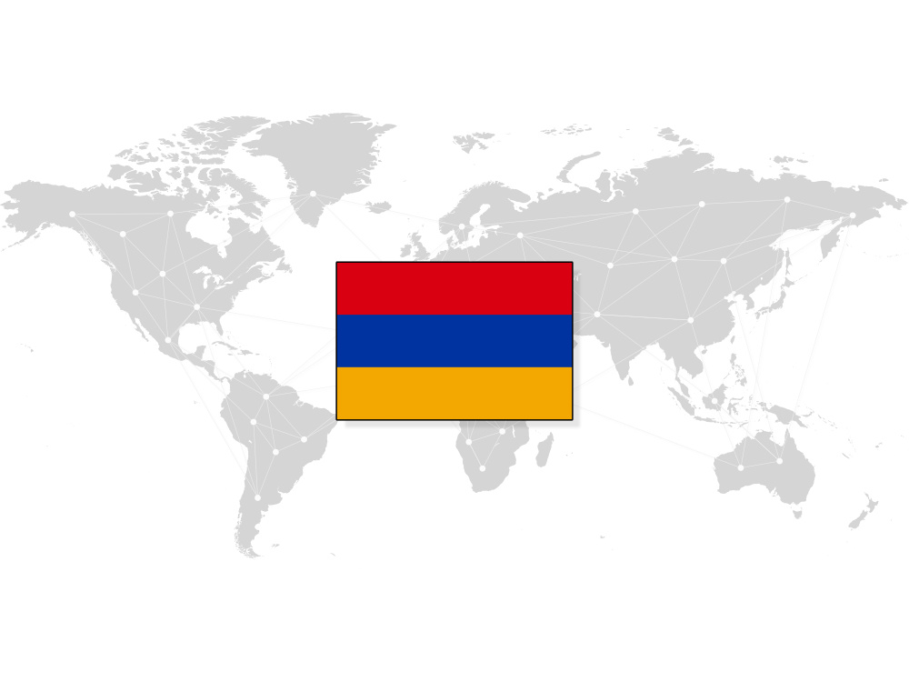 Illustration of world map