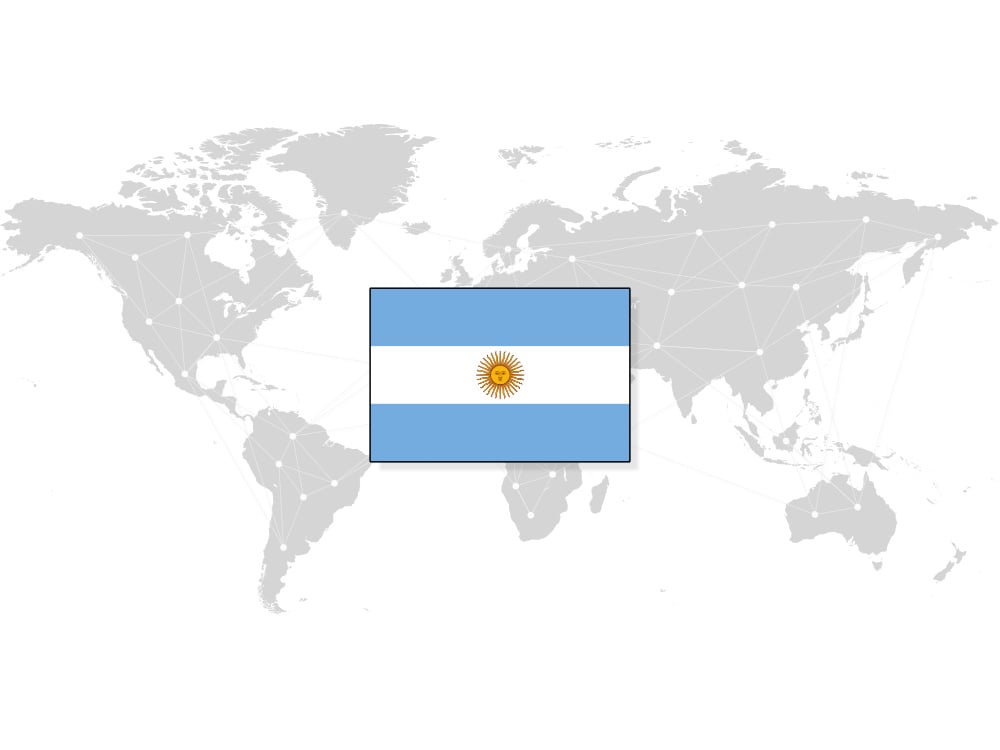 Illustration of world map