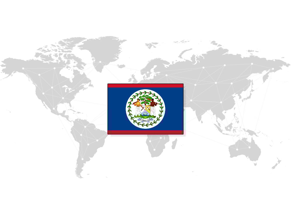 Illustration of world map
