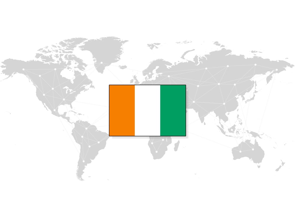 Illustration of world map