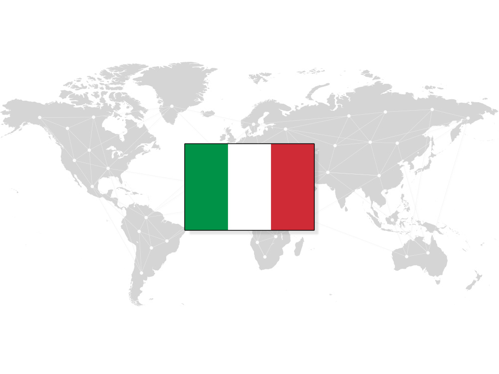 Illustration of world map