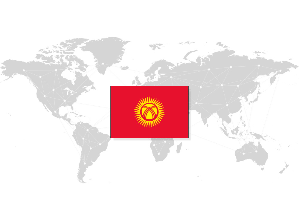 Illustration of world map