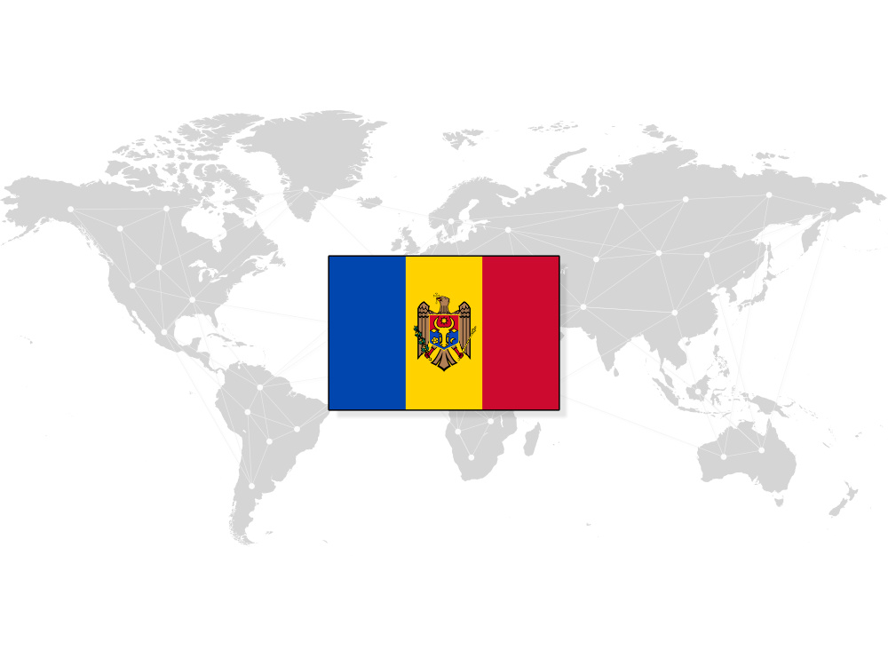 Illustration of world map