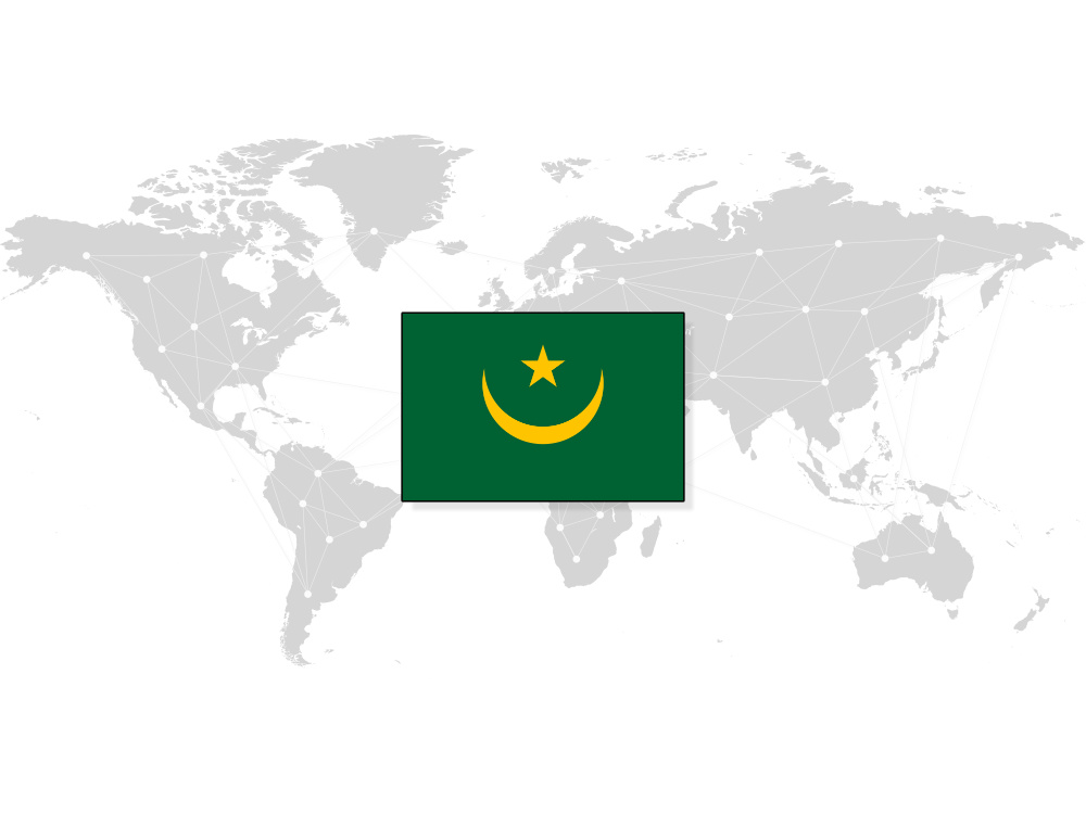 Illustration of world map