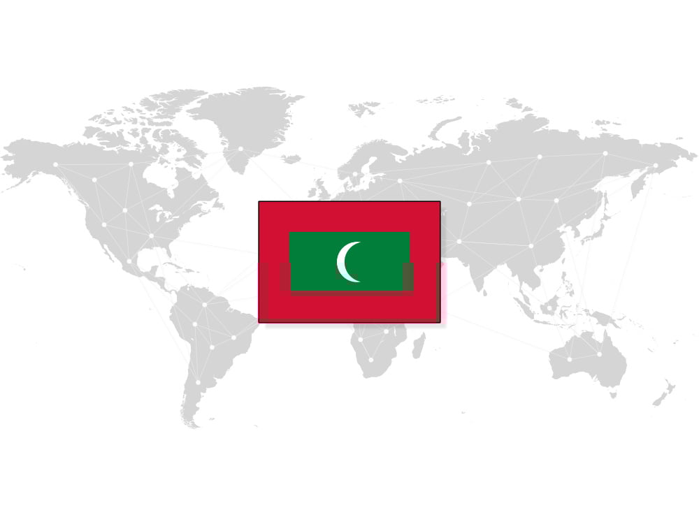 Illustration of world map