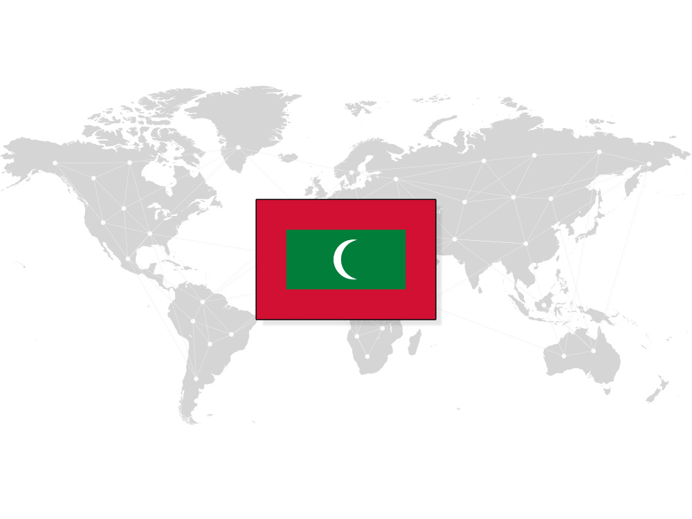 Illustration of world map