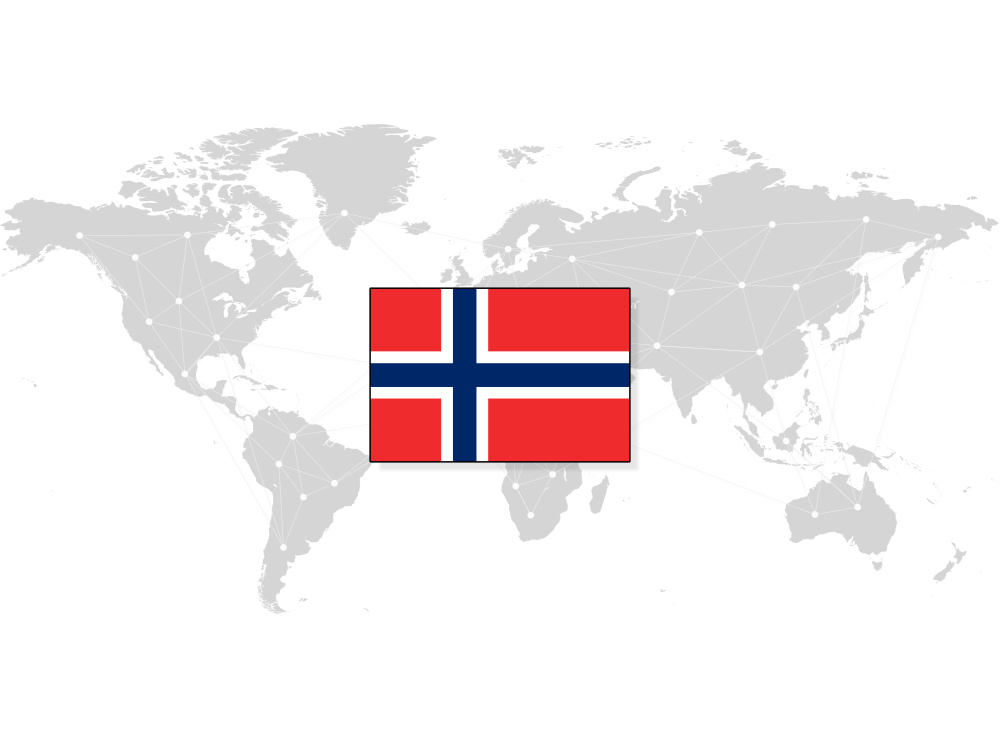 Illustration of world map
