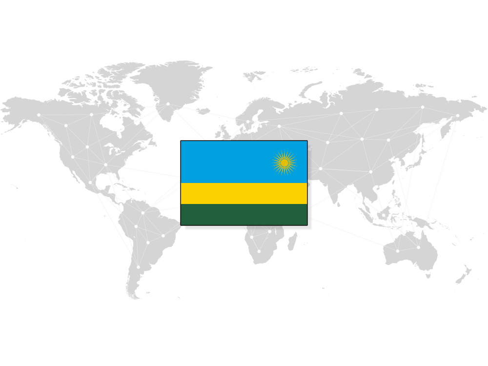 Illustration of world map