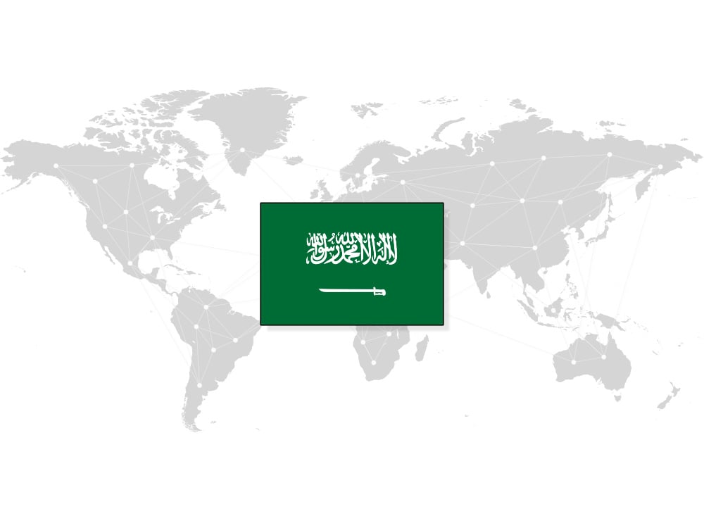 Illustration of world map