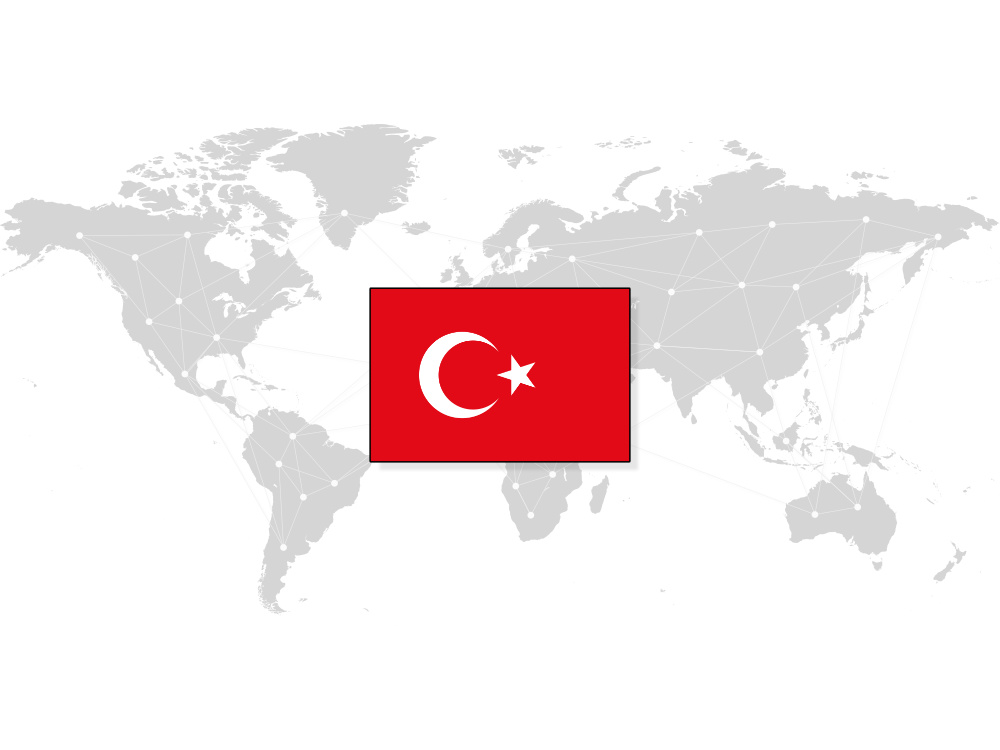 Illustration of world map