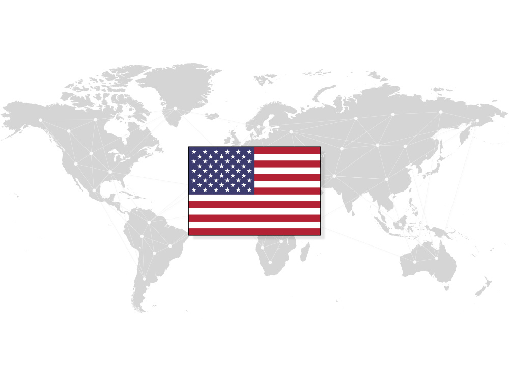Illustration of world map
