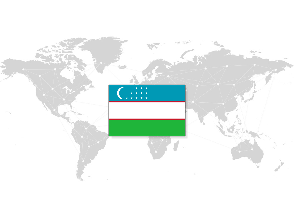 Illustration of world map