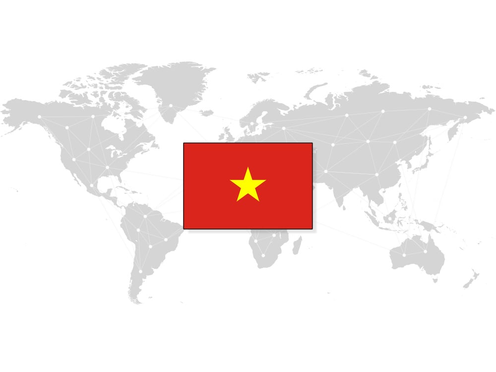 Illustration of world map