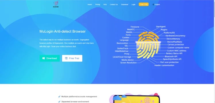 mulogin - homepage