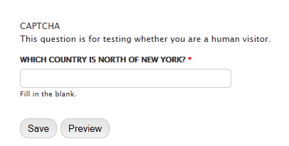text based captcha question